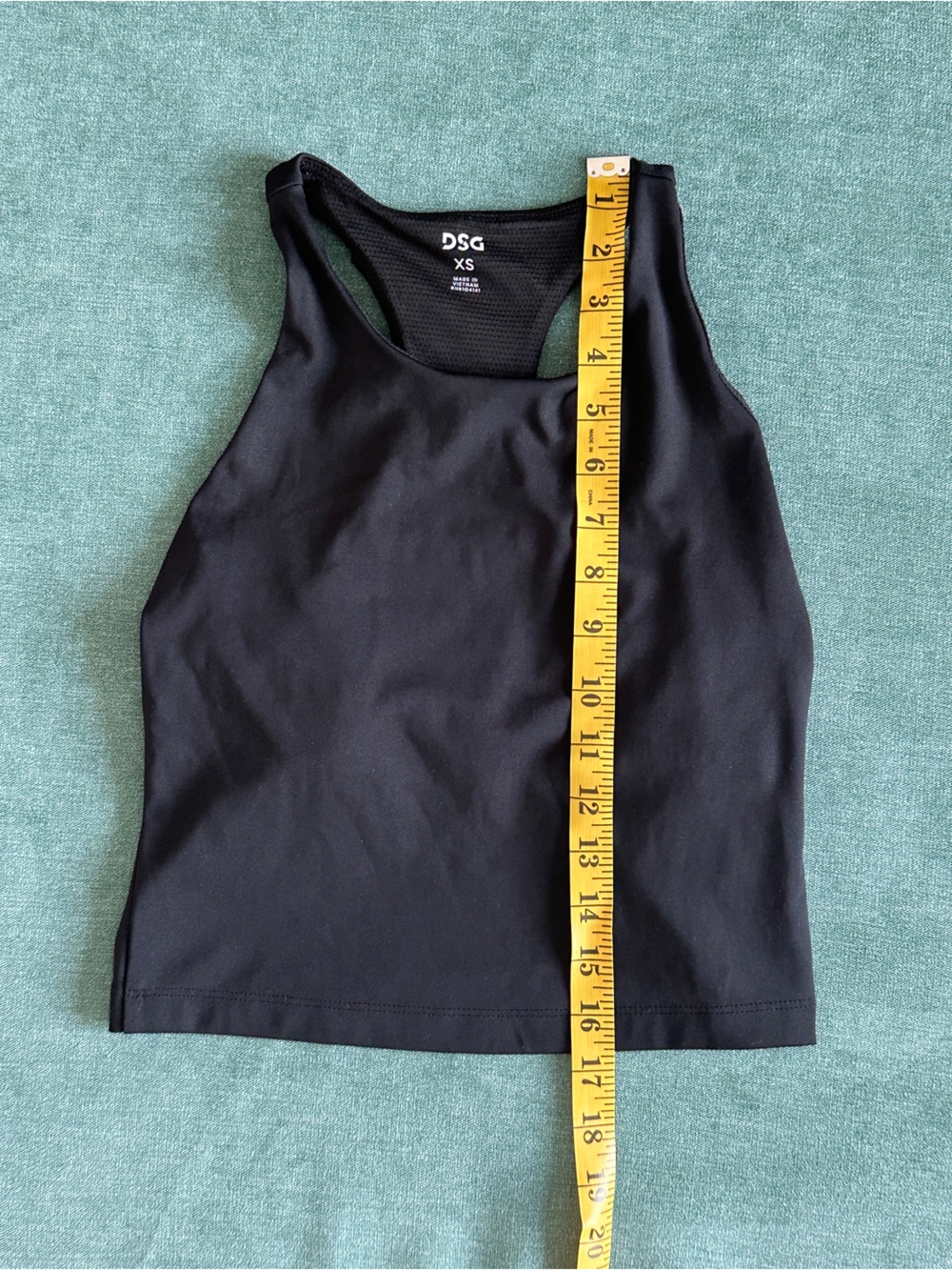 NWOT DSG Black Women's XS Racerback Tank Dry fit - Picture 7 of 10
